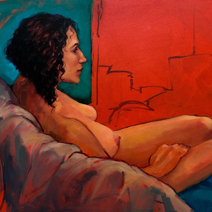 Sapidah. Portrait of a female nude.